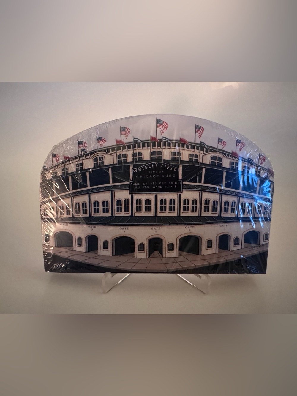 Vintage 1994 Wrigley Field Chicago Cubs Ron Edelheiser Sealed Stadium Baseball